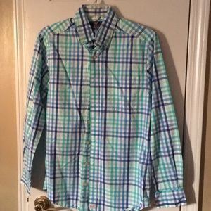 Vineyard Vines Button Down plaid shirt